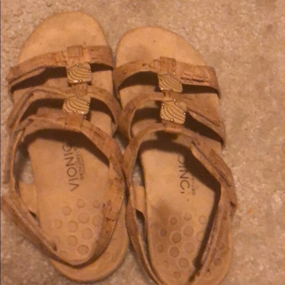 Cork sandals